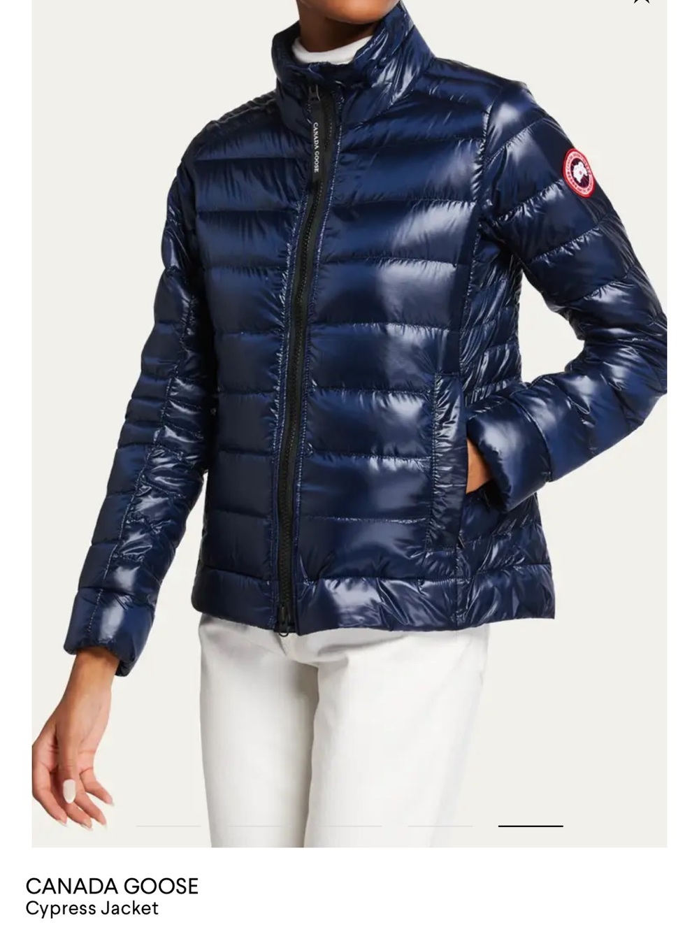 Canada Goose Black Label  Cypress Jacket Atlantic Blue